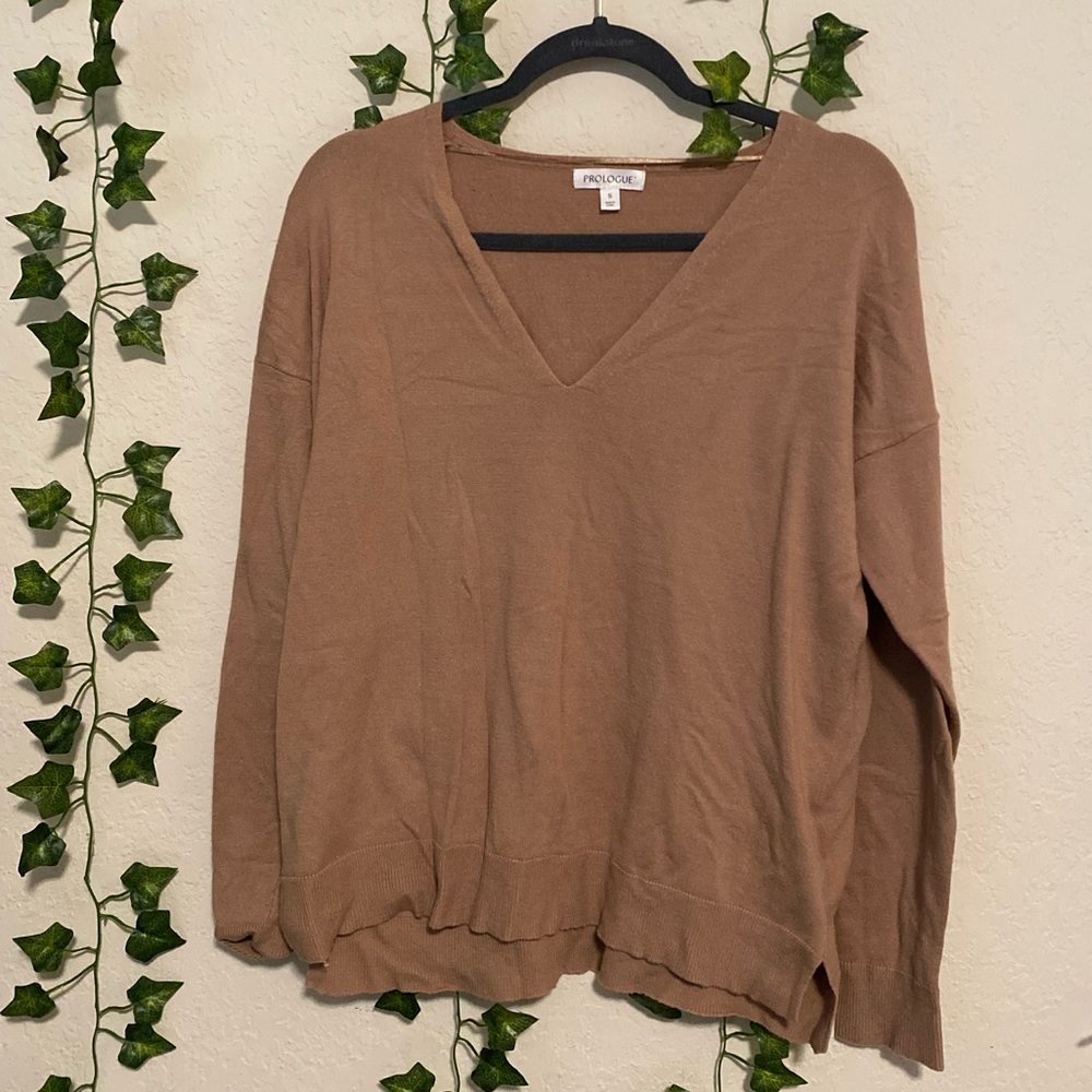 Prologue V-neck sweater
